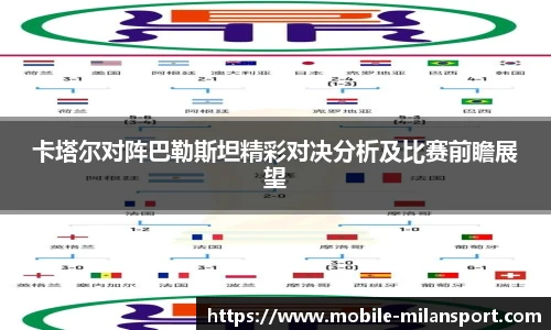 卡塔尔对阵巴勒斯坦精彩对决分析及比赛前瞻展望
